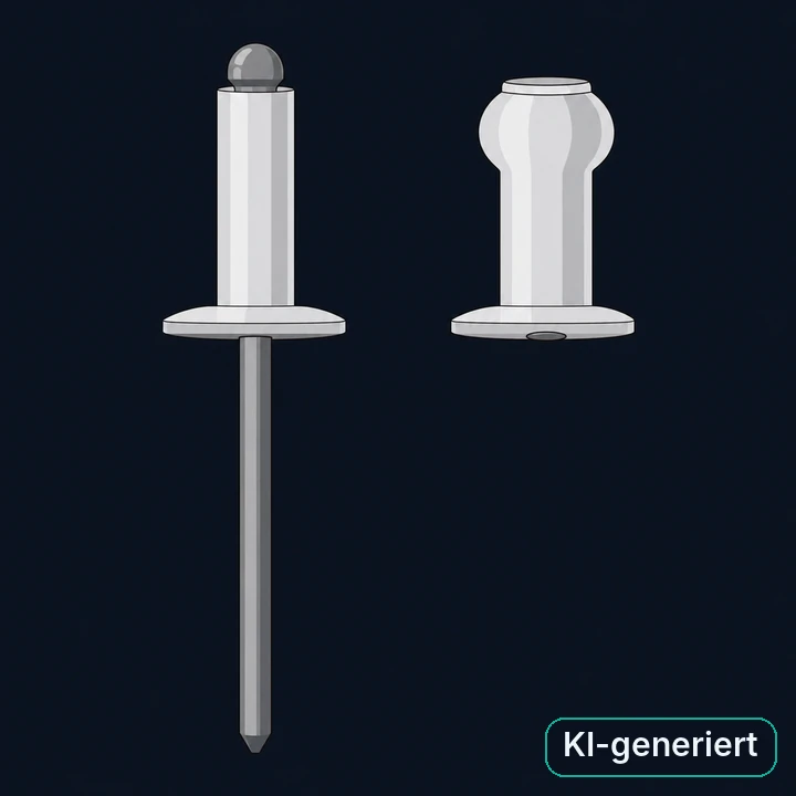 Blindniet als Illustration