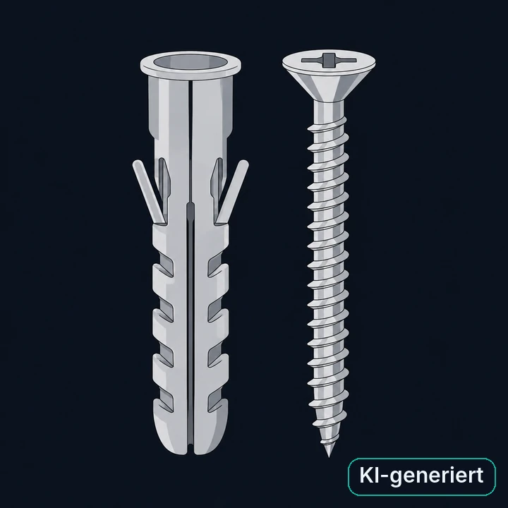 Spreizdübel als Illustration