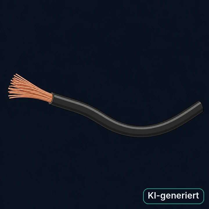 Feindrähtige Einzelader als Illustration