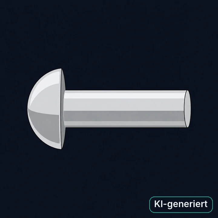 Halbrundniet als Illustration