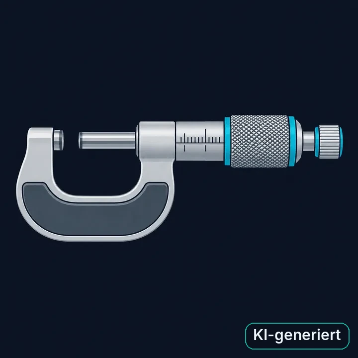 Mikrometerschraube (Bügelmessschraube) als Illustration