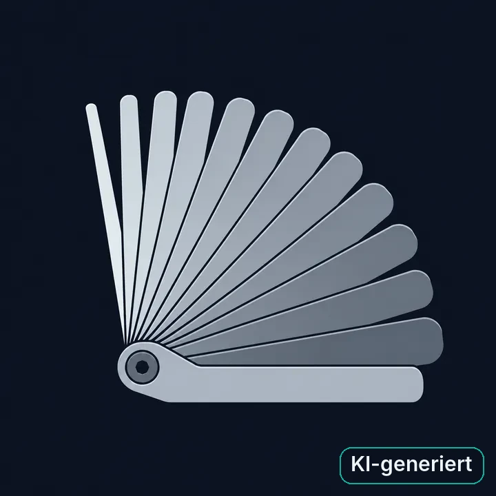 Fühlerlehre als Illustration